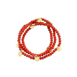 Pulsera Pompidou Coral MD00510779